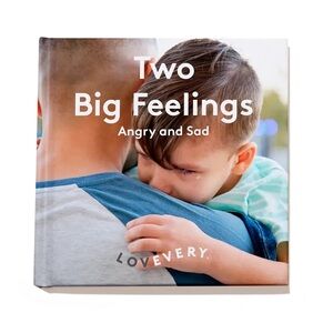 LOVEVERY Two Big Feelings Hardcover Paper Book